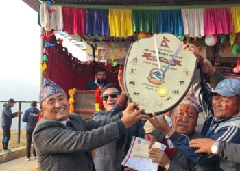 केपिलासगढी गाउँपालिकाको राष्ट्रपति रनिङ शिल्डको उपाधि पृथ्वी माविले उचाल्यो