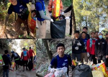 सोलुका अन्तर्राष्ट्रिय धावक कुलुङ सरसफाइ अभियानमा