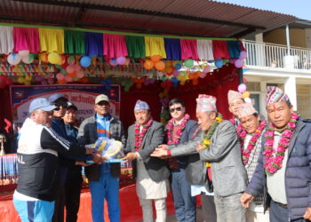 केपिलासगढीमा राष्ट्रपति रनिङशिल्ड शुरु, शिक्षाको सुधार प्रमुख प्राथमिक्ता –अध्यक्ष समिर राई