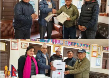 केदार माविलाई द पार्टनर्स नेपालको आर्थिक सहयोग