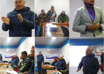 सोलुखुम्बुमा एच.पी.भी.विरुद्ध खोप अभियान सम्वन्धी अभिमुखीकरण कार्यक्रम सम्पन्न