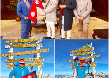 प्रधानमन्त्री ओलीले दिए पाण्डेलाई अर्जेन्टिनी हिमाल आरोहणको शुभकामना