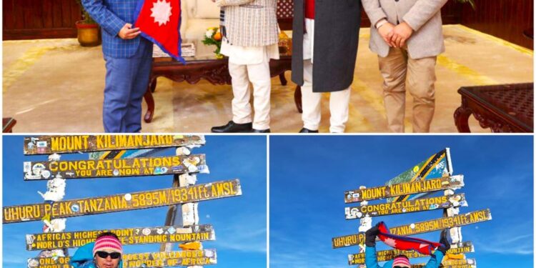 प्रधानमन्त्री ओलीले दिए पाण्डेलाई अर्जेन्टिनी हिमाल आरोहणको शुभकामना