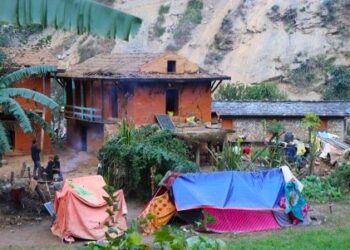 संखुवासभामा भूकम्पबाट एक घरमा क्षति, थप विवरण सङ्कलन हुँदै