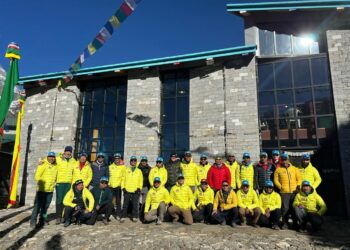 खुम्बु पासाङल्हामु गाउँपालिका फोर्चेमा क्लाङमिङ तालिम