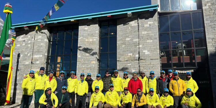 खुम्बु पासाङल्हामु गाउँपालिका फोर्चेमा क्लाङमिङ तालिम