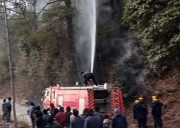 सोलुदुधकुण्ड नगरपालिका ४ सुर्केमा आगलागी