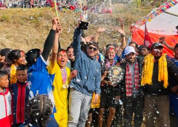 लिखुपिके राष्ट्रपति रनिङ शिल्ड : उपाधि चन्द्रज्योतीको पोल्टामा