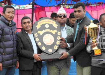 चिशंखुगढी गाउँपालिका स्तरीय राष्ट्रपति रनिङ शिल्डको उपाधि माम्खा माविलाई, जित्यो सर्वाधिक २३ पदक