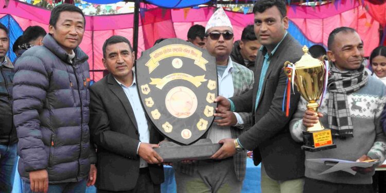 चिशंखुगढी गाउँपालिका स्तरीय राष्ट्रपति रनिङ शिल्डको उपाधि माम्खा माविलाई, जित्यो सर्वाधिक २३ पदक