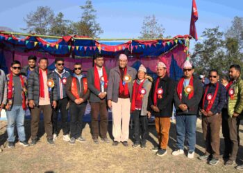 चिशंखुगढी गाउँपालिका ओखलढुङ्गामा सुरु भयो रनिङ शिल्ड, दौडमा माम्खा माविले ग¥यो जितको सुरुवात 