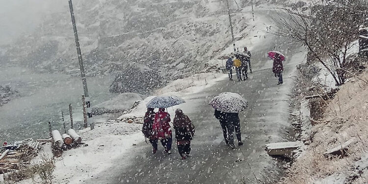 कोशी र बाग्मती प्रदेशका एक, दुई ठाउँमा हल्का हिमपातको सम्भावना