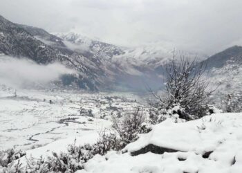 कर्णाली र सुदूरपश्चिमको उच्च पहाडी तथा हिमाली क्षेत्रमा हिमपातको सम्भावना