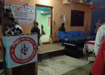 ख्याम्पु मगर सेवा समाजको भवन पालिका अध्यक्ष र उपाध्यक्षद्धारा उद्धघाटन