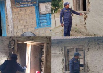 सोलुखुम्बु भुकम्प थप अपडेट : सूर्यदय आविको भवन पूर्ण रुपमा क्षति