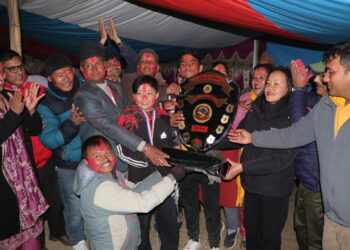 नेचासल्यान राष्ट्रपती रनिङ शिल्ड :  हिमाल दर्शनले चौथो पटक  उचाल्यो उपाधि