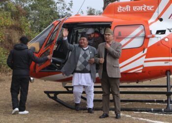 सोलुखुम्बुको भौतिक विकासमा आफुले सक्दो पहल गरेको रक्षामन्त्री राईको भनाई