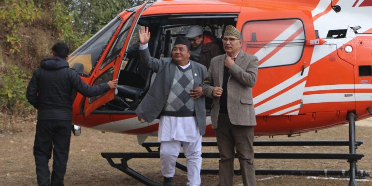 सोलुखुम्बुको भौतिक विकासमा आफुले सक्दो पहल गरेको रक्षामन्त्री राईको भनाई