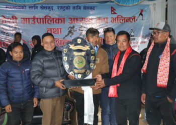 माप्य दुधकोशी ः अध्यक्ष कपको उपाधि पाइला पाइलालाई, रनिङ शिल्डको उपाधि हिमालय मावि हाँकुलालाई 