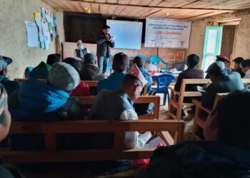 माप्यका १३ विद्यालयका शिक्षक, विव्यस र शिअसंघ प्रतिनिधीलाई बालविकास अभिभुखिकरण 