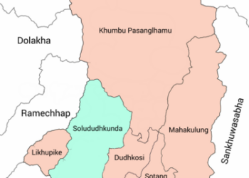 वित्तीय सुशासन (एफआरए)मा सोलुदुधकुण्ड  अब्बल, जिल्लाकै कमजोर खुम्बु 