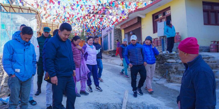 दोर्पुबजारमा ढलान कार्य तीब्र गतिमा, यस्तो छ अहिलेसम्मको प्रगति …।