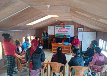 माप्य दुधकोशी गाउँपालिका १ मा जाम, जुस तथा अचार बनाउने तालिम