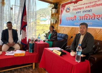  सोलुदुधकुण्ड नगरपालिकाको ६ महिनामा करिव ३० प्रतिशत बजेट खर्च 