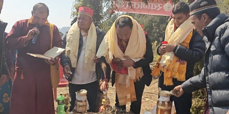 थुलुङका अध्यक्ष राईले गरे बोगल तामाङ सेवा समाजको भवन उद्घाटन