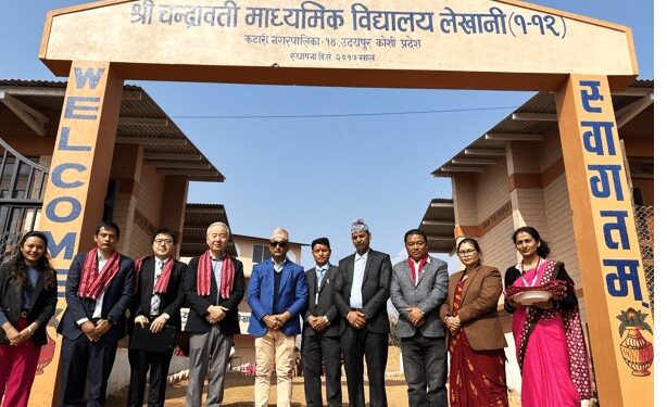 उदयपुरमा ८५ लाख खर्च गरेर जापानले बनाइदियो विद्यालय