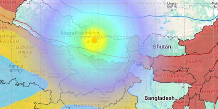 भूकम्पले संखुवासभा र भोजपुरका दुई घरमा क्षति