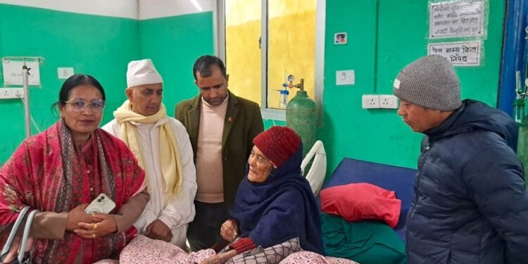 खोटाङबाट दुई बेसहारा महिलाको उद्धार गरी मानव सेवा आश्रम पठाइयो