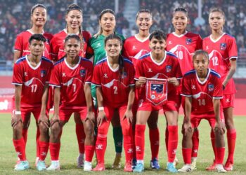 अन्तर्राष्ट्रिय महिला फुटबल च्याम्पियनसिपमा आज नेपालले म्यानमारसँग खेल्दै