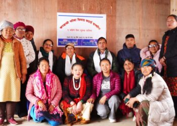 सोलुका एकल तथा विपन्न महिलाहरुलाई झोला सिलाई कटाई सम्बन्धि तालिम