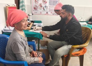 दुई दिने नि : शुल्क आँखा शिविरबाट जलेश्वरीका तीन सय बढी नागरिक लाभान्वित