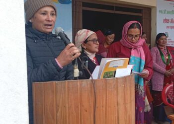 माप्य दुधकोशी गाउँपालिकाले मनायो अन्तराष्ट्रिय नारी दिवस