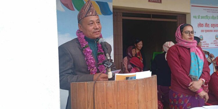  महिलाहरूले गरेका काममा भ्रष्टाचार हुँदैन ः अध्यक्ष राई 