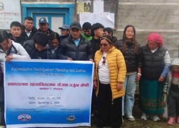 महाकुलुङ गाउँपालिकामा सकरात्मक सहभागितात्मक योजना तर्जुमा गोष्ठी