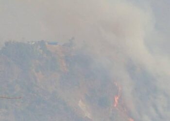 डिकुवामा भयानक डढेलाे, १ विद्यालय ६ घर जलेर नष्ट