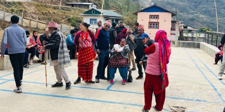 लिखुपिकेमा ५ जना मोतियाबिन्दुका बिरामी भेटिए