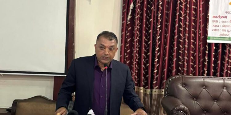 महामन्त्री थापाको प्रमुख आतिथ्यतामा सकियो स्व.बस्नेतको श्रद्धाञ्जली सभा