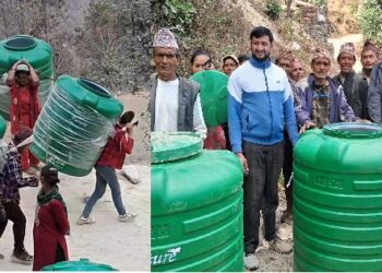 रावाबेसी दुबेकोलका ५० घरलाई हिलट्याङ्की  