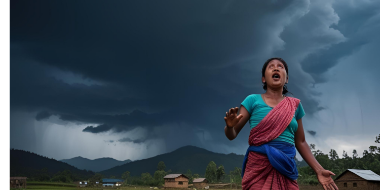 खोटाङमा चट्याङ लागेर एक महिलाको मृत्यु 