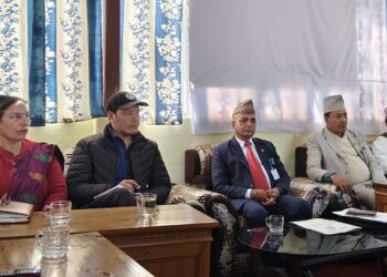 थामे बाढी प्रभावितलाई पहिलो किस्ता दिइने, विपद समाना गर्न एक जुट हुने जनप्रतिनिधिको प्रतिबद्धता