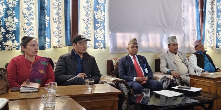 थामे बाढी प्रभावितलाई पहिलो किस्ता दिइने, विपद समाना गर्न एक जुट हुने जनप्रतिनिधिको प्रतिबद्धता