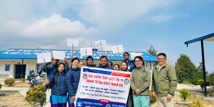 आज विश्व क्षयरोग दिवस, सोलुमा १४ जना क्षयरोगका बिरामी