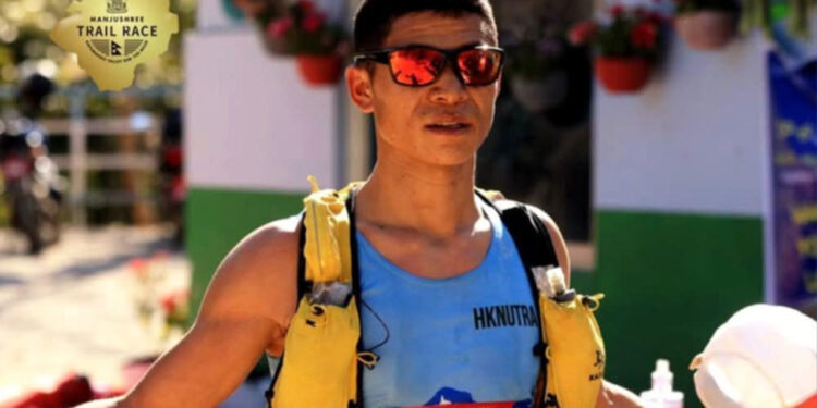 सोलुखुम्बुका अर्जुनले दोश्रोपटक जिते मञ्जुश्री ट्रेल रेसको उपाधी, तोडे आफ्नै किर्तिमान