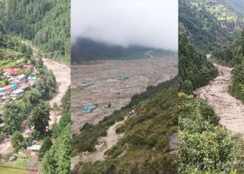 थामेमा आएको बाढीसम्बन्धी अध्ययन प्रतिवेदन सार्वजनिक, विपतको जोखिम कायमै