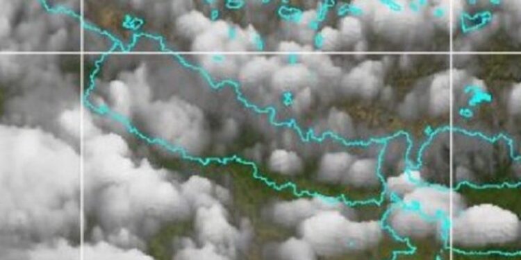 मौसम पूर्वानुमान स् केही भू–भागमा चट्याङसहित हल्का वर्षाको सम्भावना