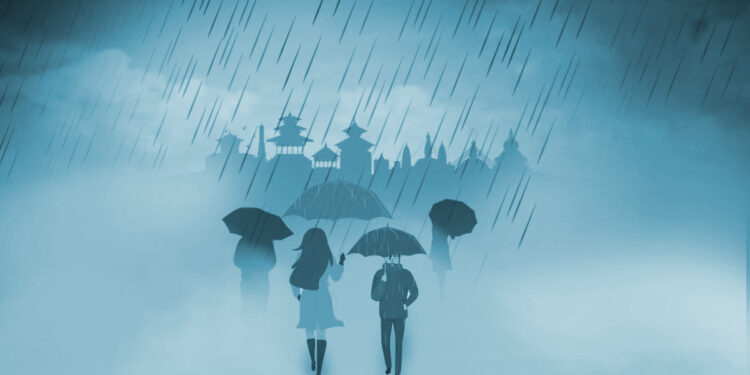 देशका धेरै ठाउँमा वर्षाको सम्भावना